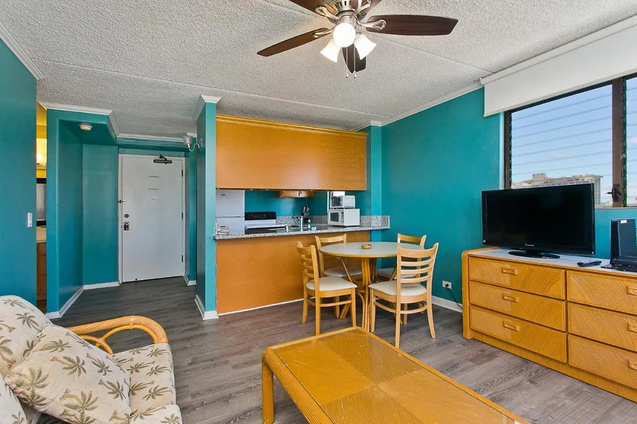 Royal Kuhio 1708 - Spacious Corner Unit With Stunning Ocean City Views In The Heart Of Waikiki! Honolulu USA